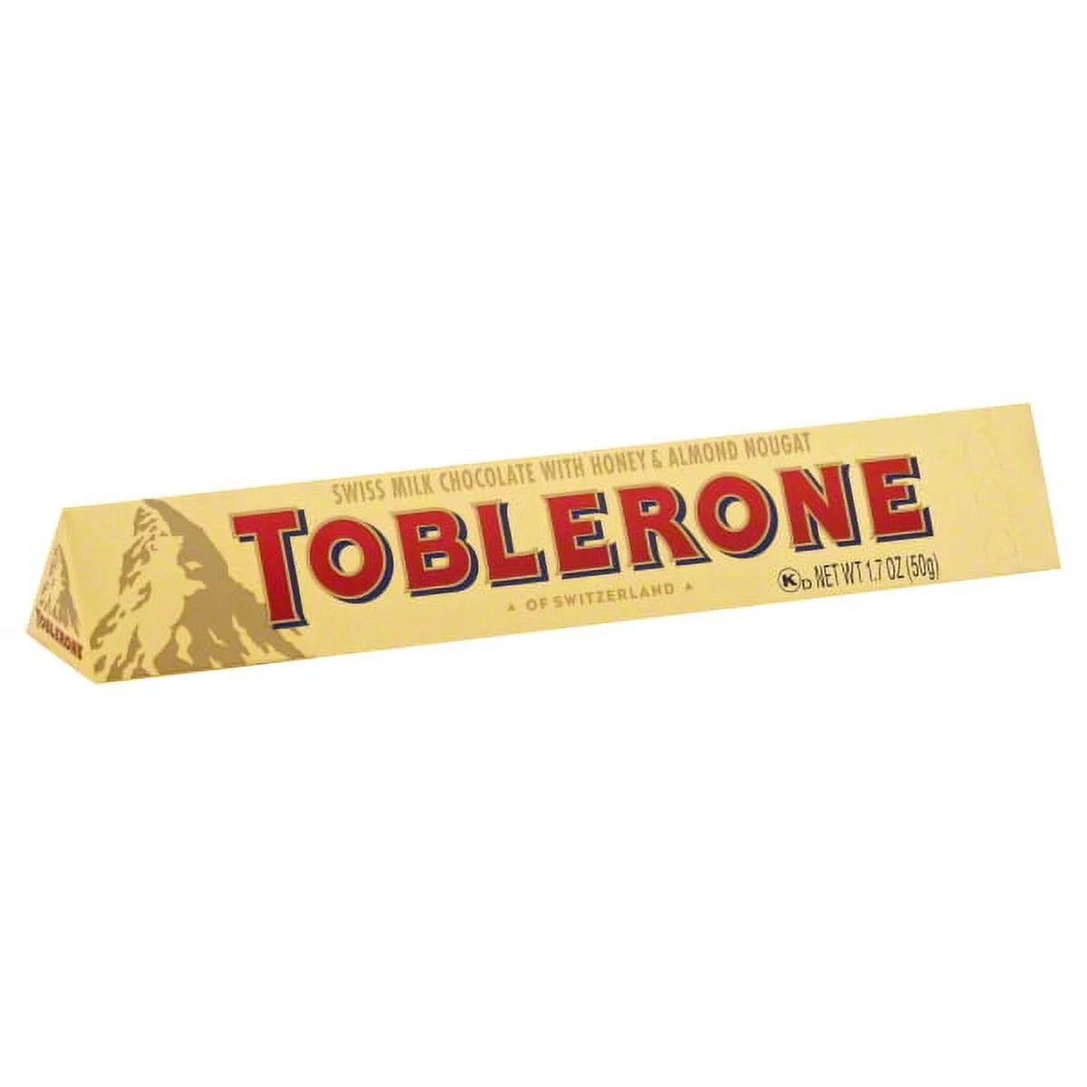 9 x 1.76oz Swiss Milk Chocolate with Honey and Almond Nougat E84411