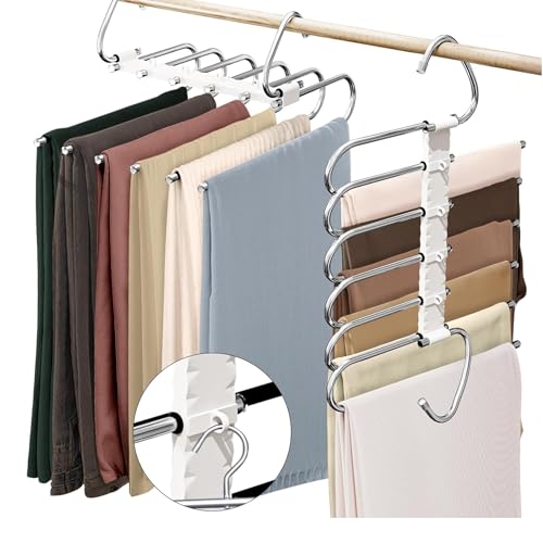 Non Slip Stainless Steel Pants Hanger J9048