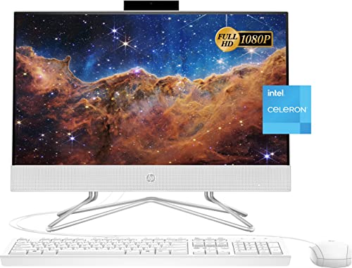 White 21.5" FHD All-in-One Desktop, 8GB RAM, 256GB PCIe SSD O14170
