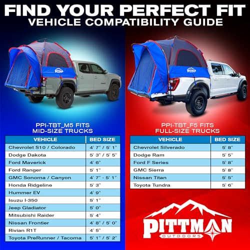 Truck Bed Tent with EZ up Mechanism J272