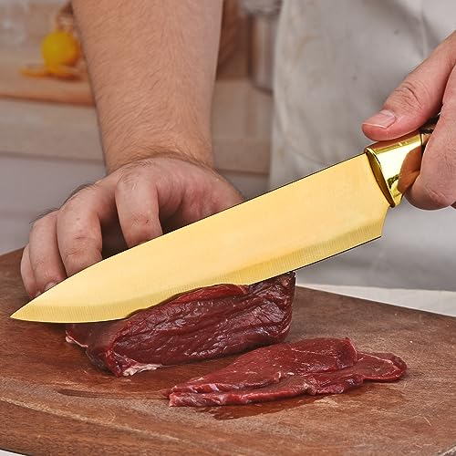 14Pcs Stainless Steel Knife Set with Acrylic Block E531