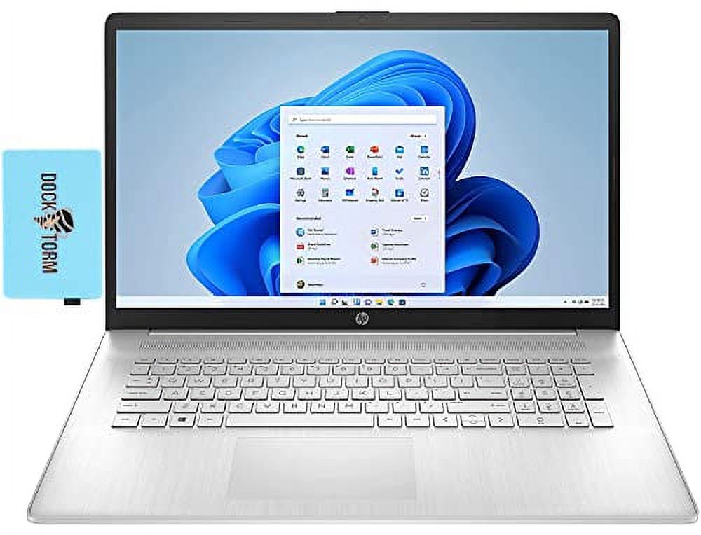 17.3'' HD LED Backlit Display Business Laptop 11th Gen Intel i3 8GB RAM 256GB PCIe SSD Intel UHD WiFi 5 BT 5.1 Webcam HDMI Win 11 Pro C6826