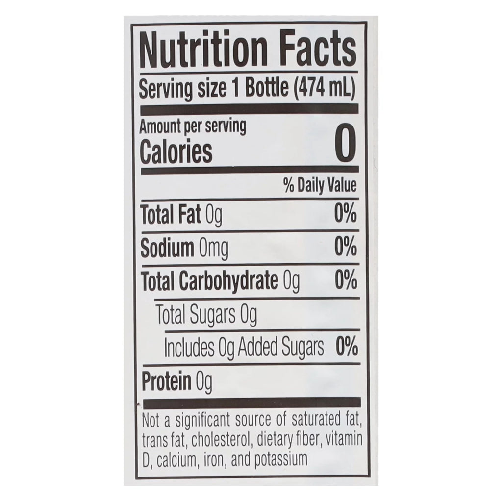 Pack of 12 16 Ounce Blueberry Lemon Water F422