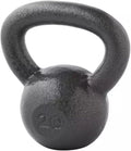20 lb Cast Iron Kettlebell Gray R73785
