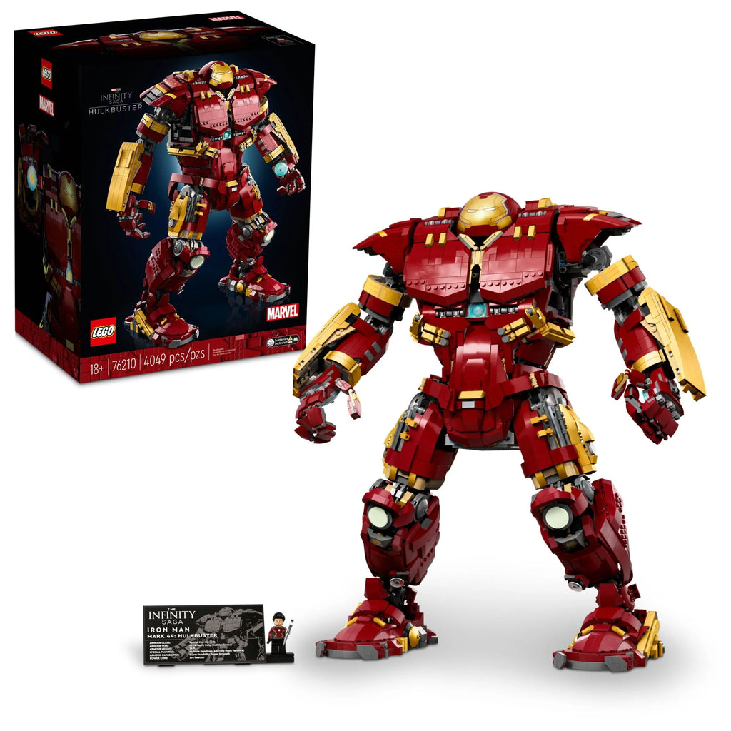 LEGO Marvel Hulkbuster Building Set with Minifigure V654522