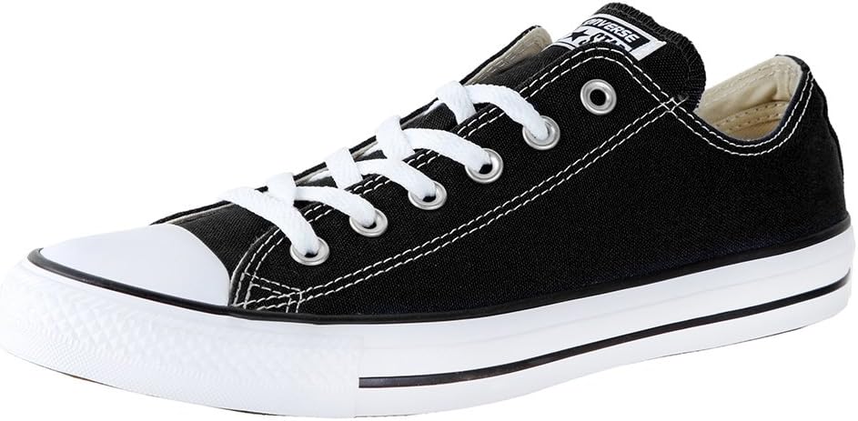 Black/White Low Top Shoes R58065