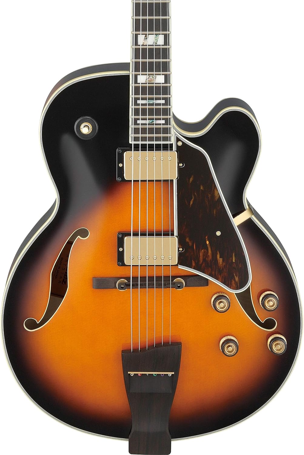 Brown Sunburst Hollowbody Electric Guitar G5532