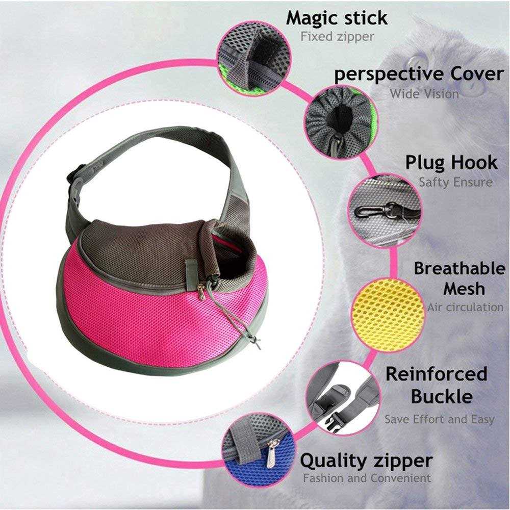 Breathable Mesh Pet Dog Sling Carrier F53577