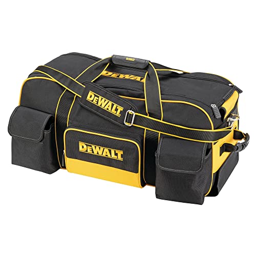 Yellow/Black Large 26-Inch Duffel Trolley Bag with Wheels C84039