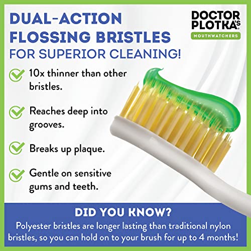 Extra Soft Bristle Manual Toothbrush, 4 Pack T41667