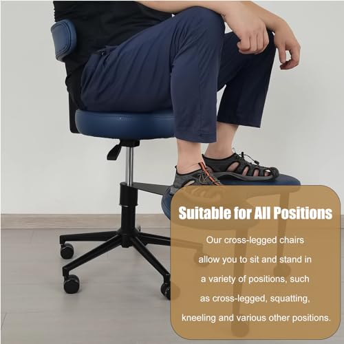Adjustable Ergonomic Kneeling Chair (Blue) V2540