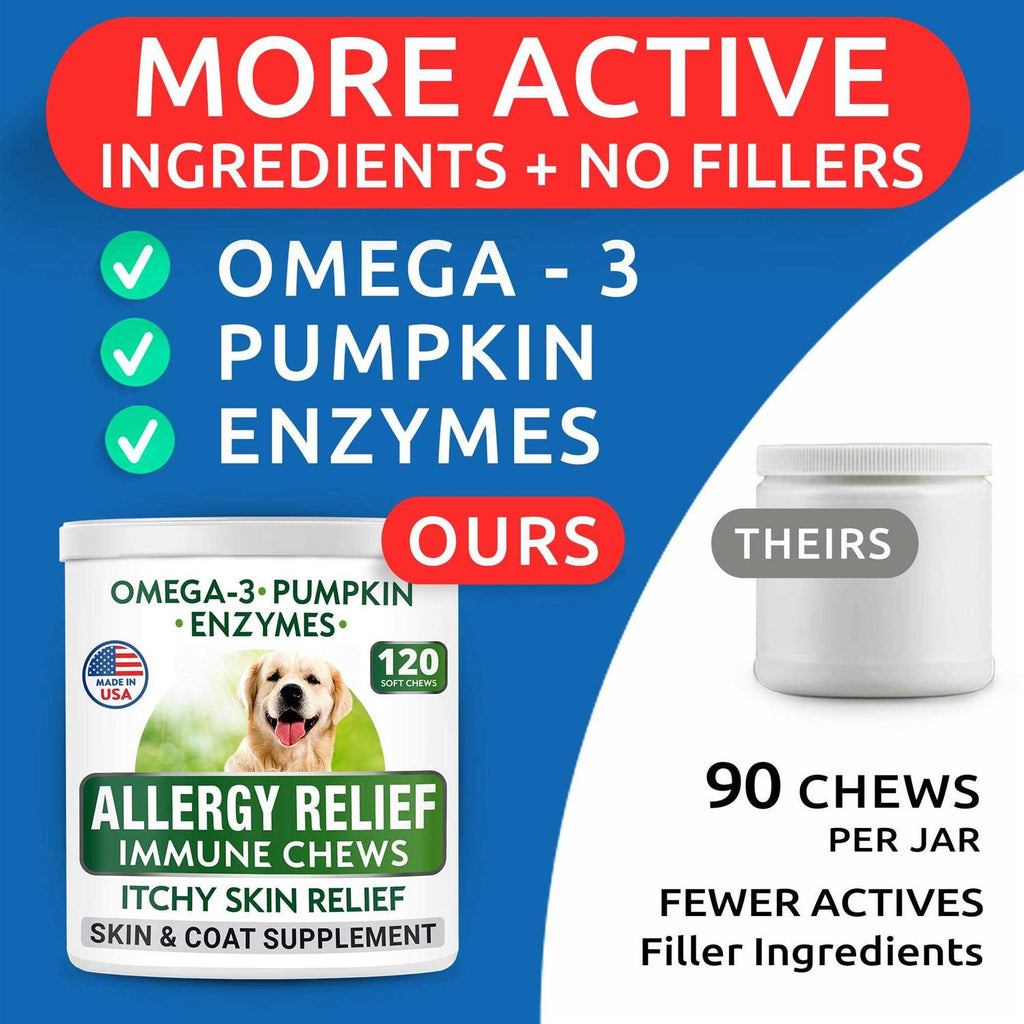 Allergy Relief Immune Chews Itchy Skin Relief V516