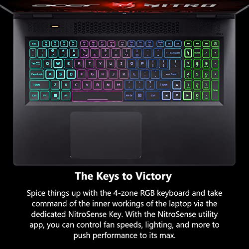 17.3" QHD 165Hz IPS Gaming Laptop with AMD Ryzen 7 7840HS, RTX 4060, 2TB SSD, 64GB RAM, Windows 11 Home F835251