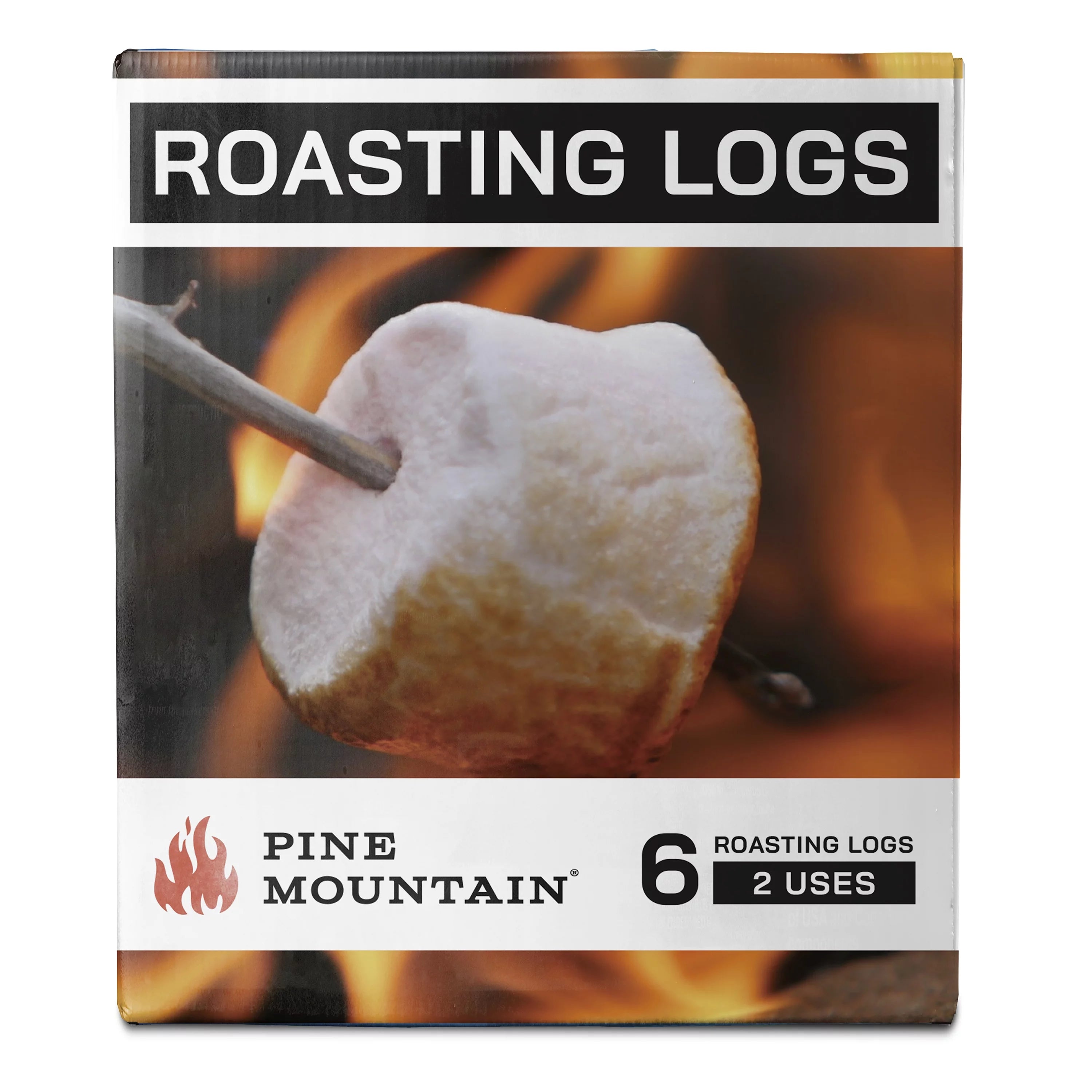6 logs Food-Safe Cooking Firelog Q83350