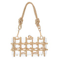 Clear Acrylic Rhinestone Clutch W701