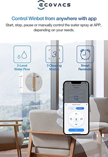 Window Cleaning Robot with 2800Pa Suction Power X49575