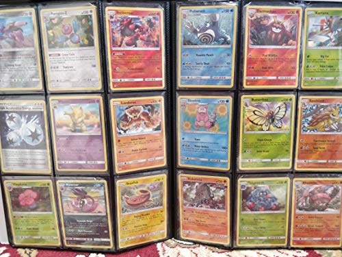 100+ Rainbow Rare Cards Binder Collection with 5 foils T25477