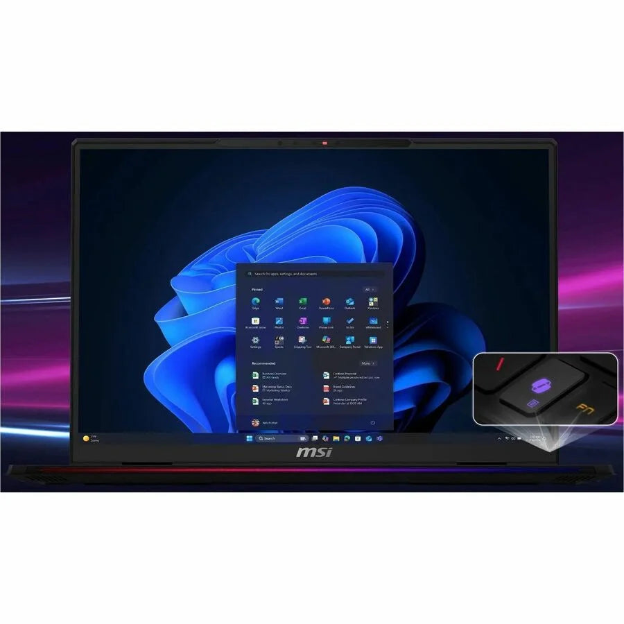 18" GeForce RTX 5090 Laptop GPU AMD Ryzen 9 9955HX3D 64GB DDR5 5600MHz Memory 2 TB SSD Wi-Fi 7 Windows 11 Pro Gaming Laptop 120 Hz Mini LED K3405