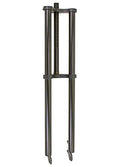Steel Adjustable Chopper Fork 1" Threaded I574