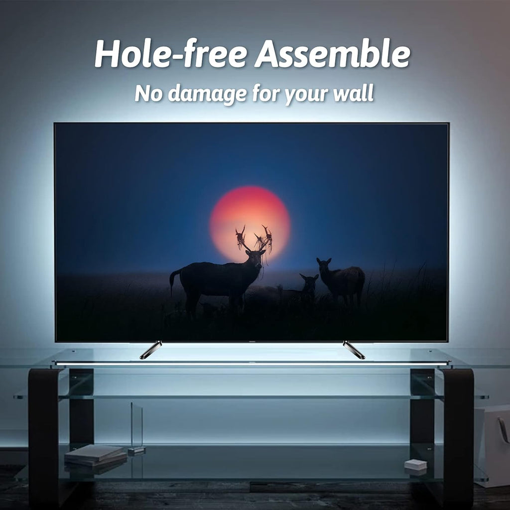 Black TV Stand with Screw Set Z6840