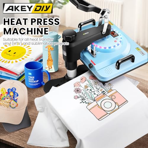15"x12" 8 in 1 Swing Away Heat Press Machine O99310