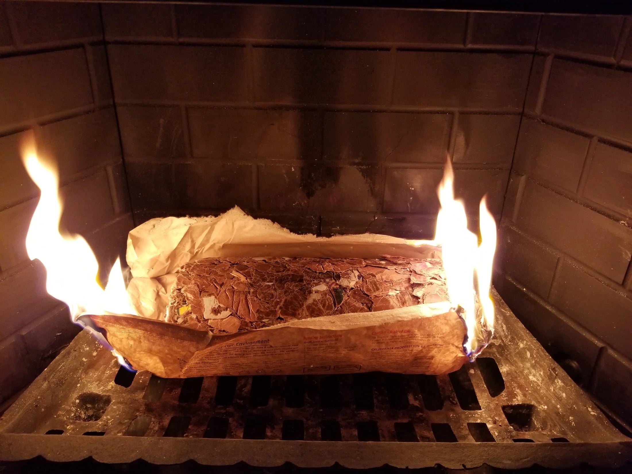 6 Count 4.3 lb Firelogs E512927