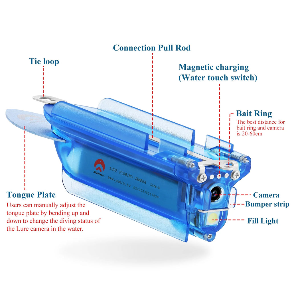 Wireless Underwater Fishing Camera 1080P with 64GB TF Card M715