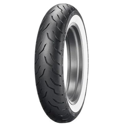 American Elite Front Motorcycle Tire MT90B-16 (72H) Wide White Wall B4337