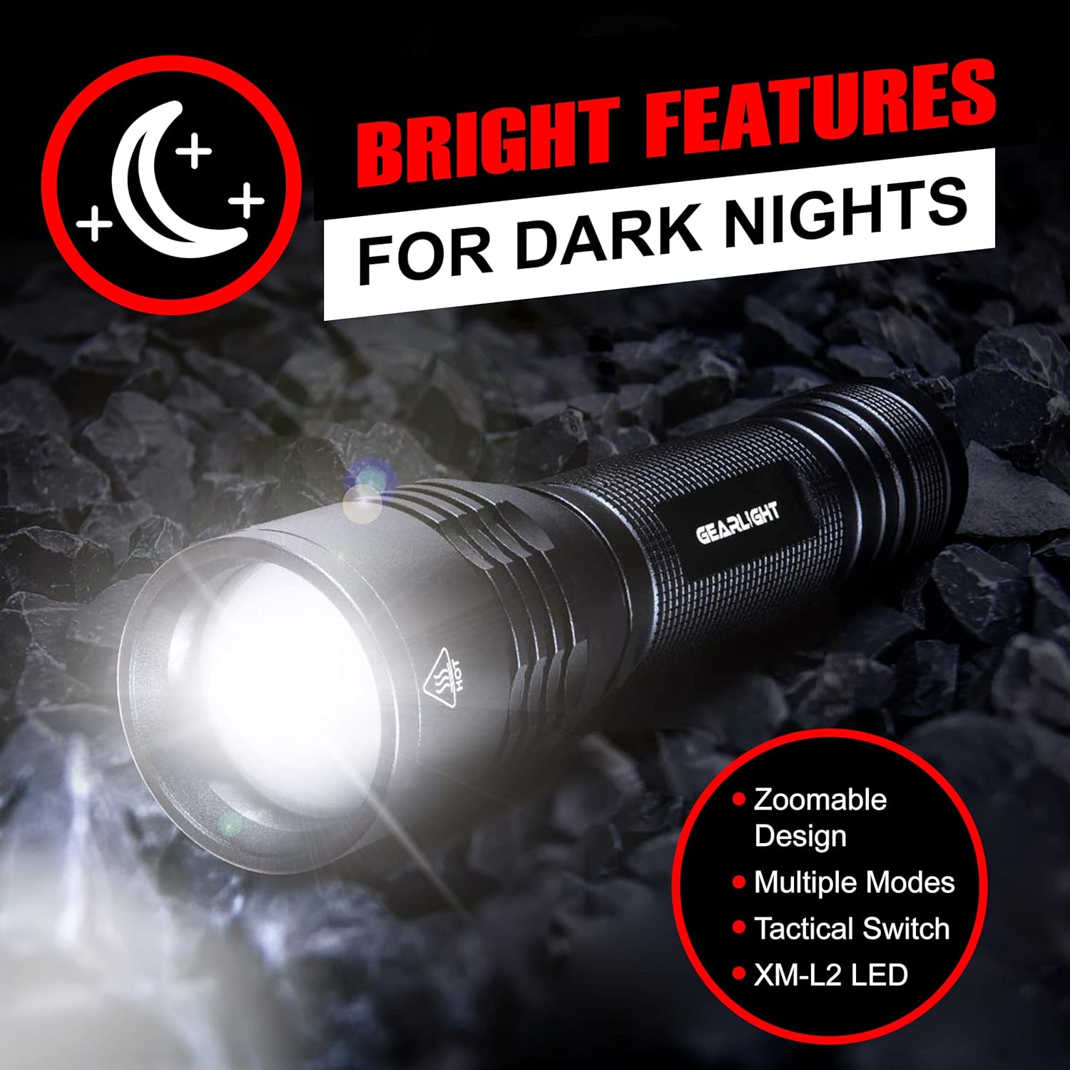 LED Flashlight E353
