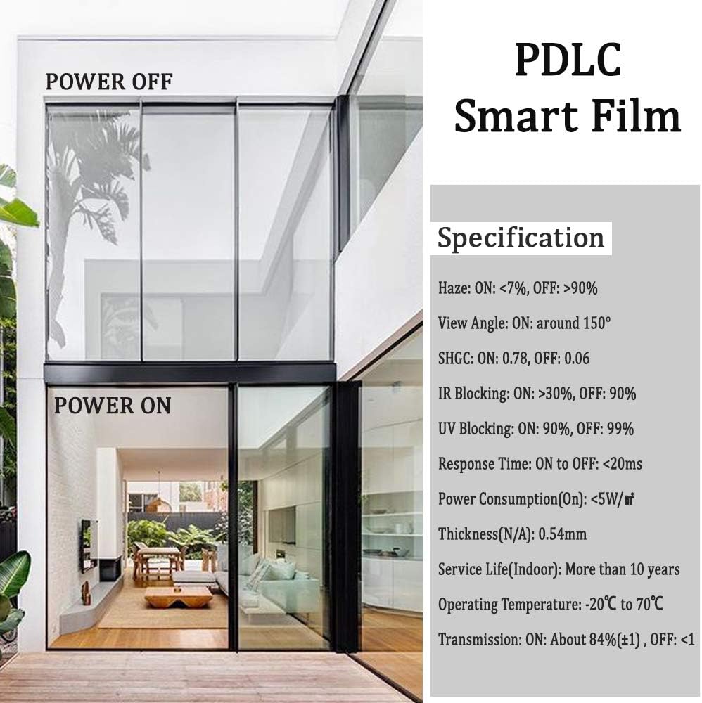6Inch x 12Inch Smart Window Film L3286