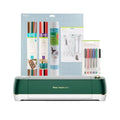 Emerald Cricut Explore Air 2 Starter Bundle with Materials, Tool Set, Trimmer, Transfer Tape, Machine Mats & TrueControl Knife D389