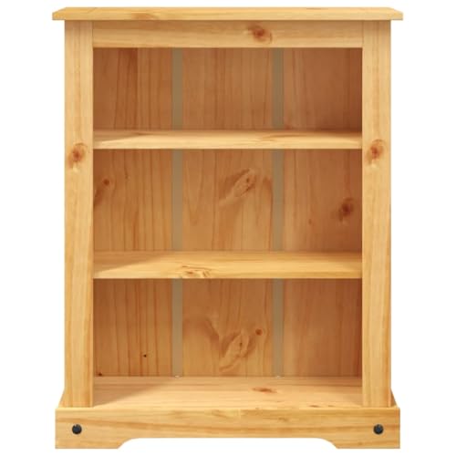 3-Tier Rustic Mexican Pinewood Bookcase N922