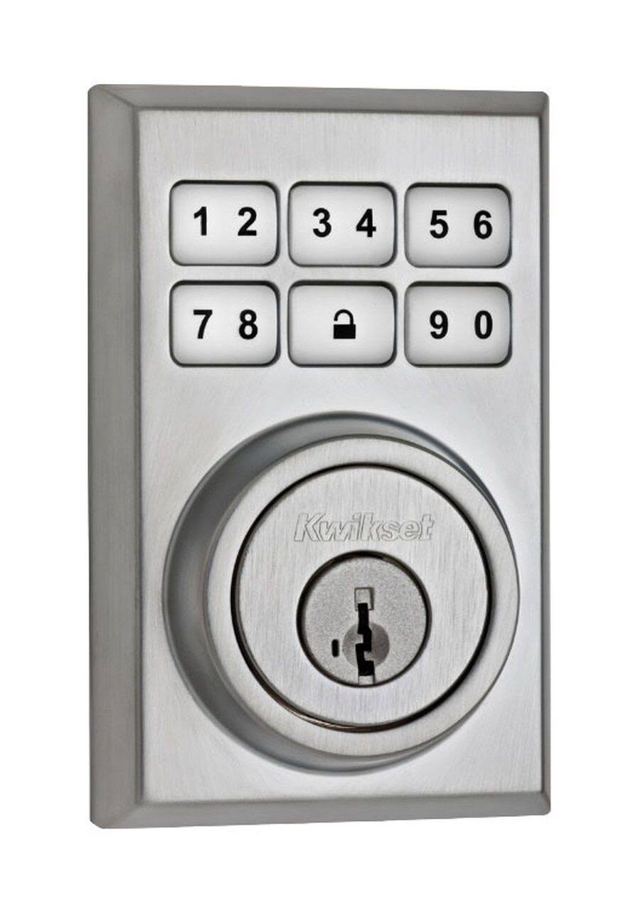 Satin Chrome Contemporary Deadbolt O840279