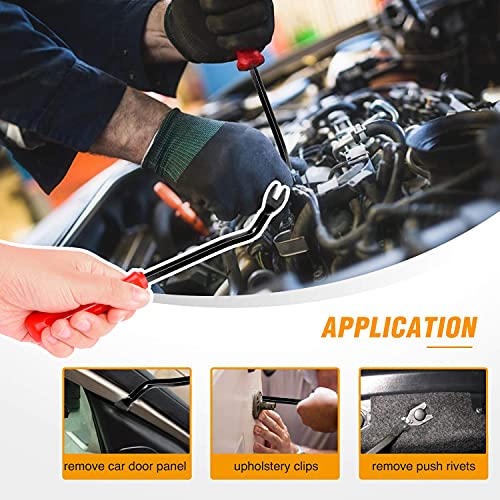240PCS Bumper Retainer Clips Car Plastic Rivets Push Retainer Kit Auto Push Pin Rivets Set X20781