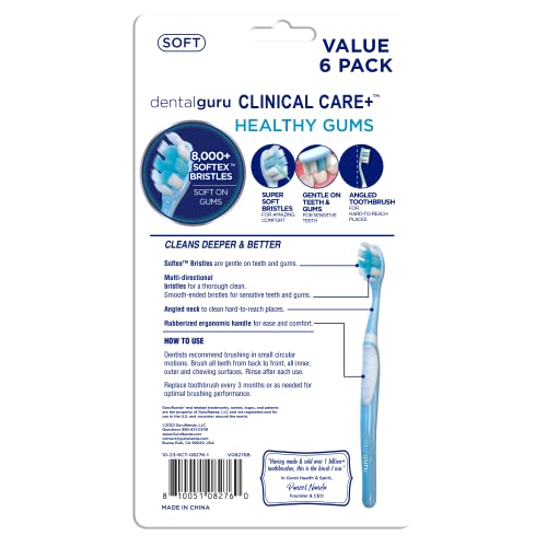 8 ct Extra Soft Bristle Toothbrush X895