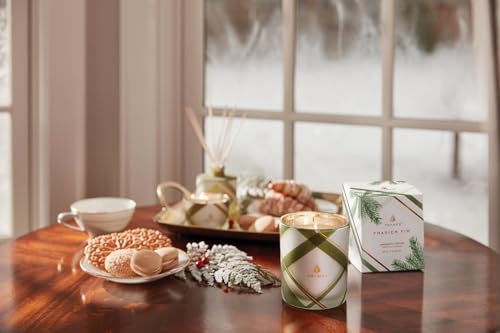 Frosted Plaid Jar Candle (6.5 oz) Y147161