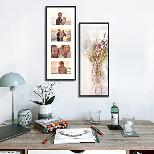 8x20 Distressed White Real Wood Picture Frame N4768