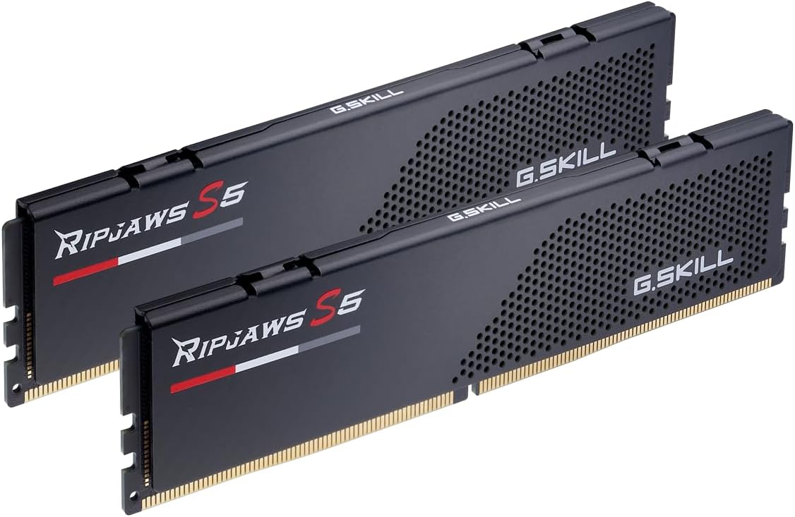 DDR5 RAM 32GB (2x16GB) 6000MT/s CL36-48-48-96-1.25V Desktop Computer Memory UDIMM Matte Black I578699