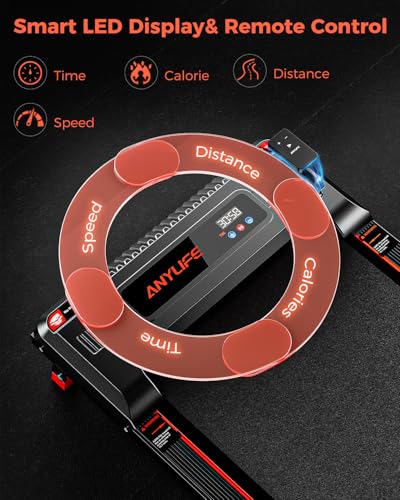 Compact Treadmill with LED Display A616