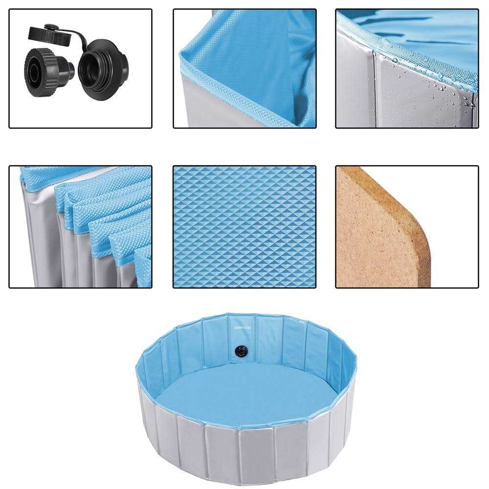 PVC Portable Pet Swimming Pool F7756