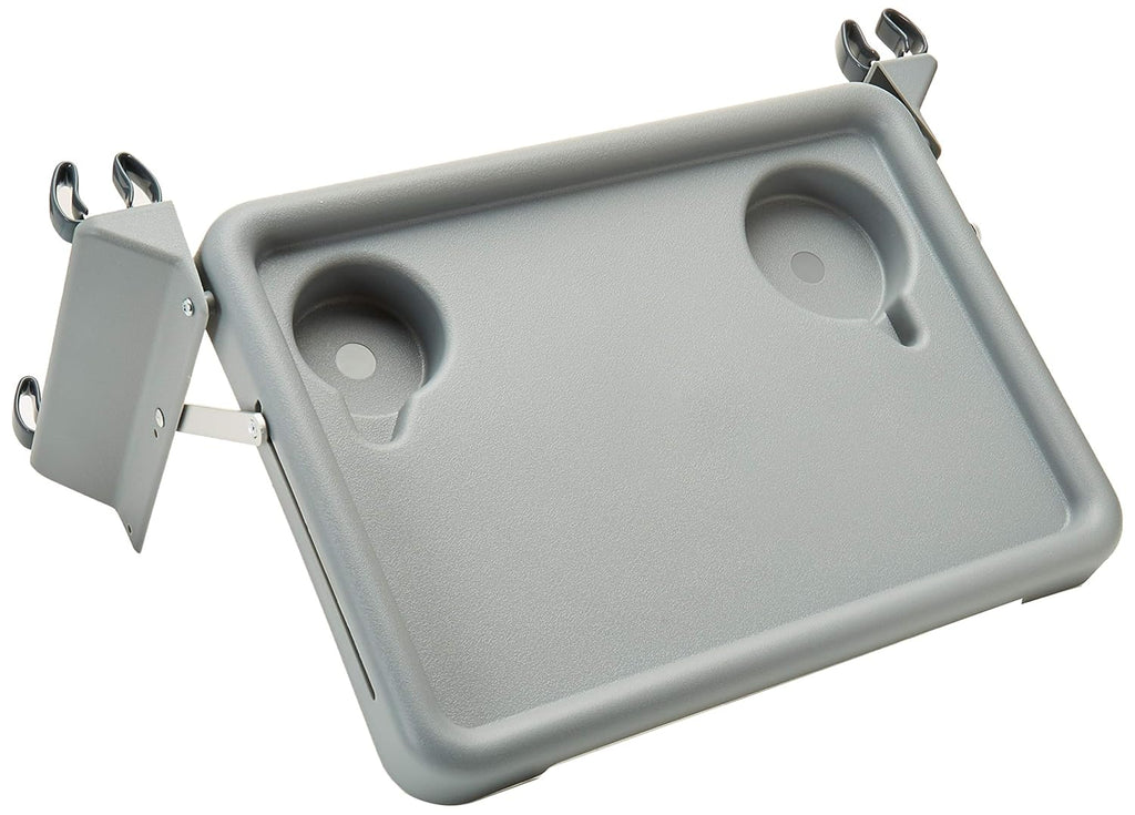 Grey Folding Walker Tray with Cup Holders T55481