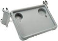 Grey Folding Walker Tray with Cup Holders T55481