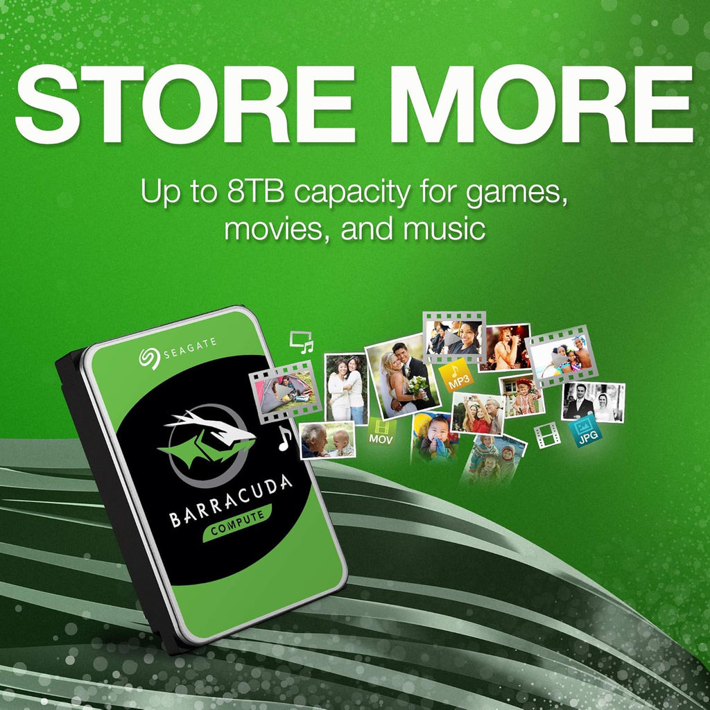 4TB Internal Hard Drive HDD 3.5 Inch Sata 6 Gb/s 5400 RPM 256MB Cache M276