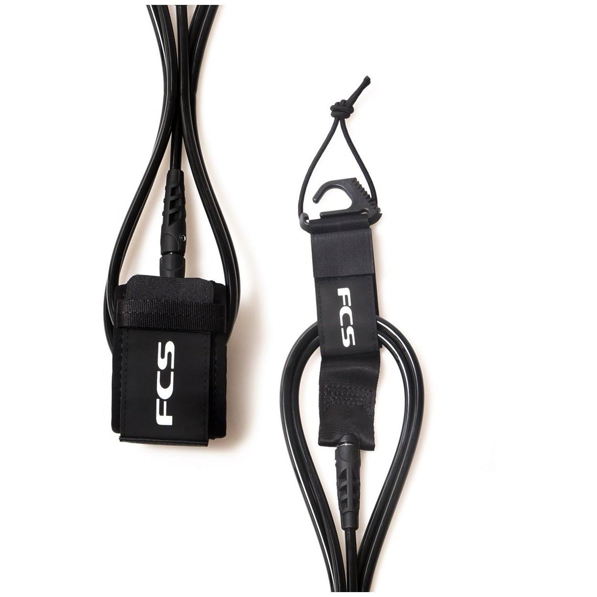 Black 9ft Longboard Leash L5455
