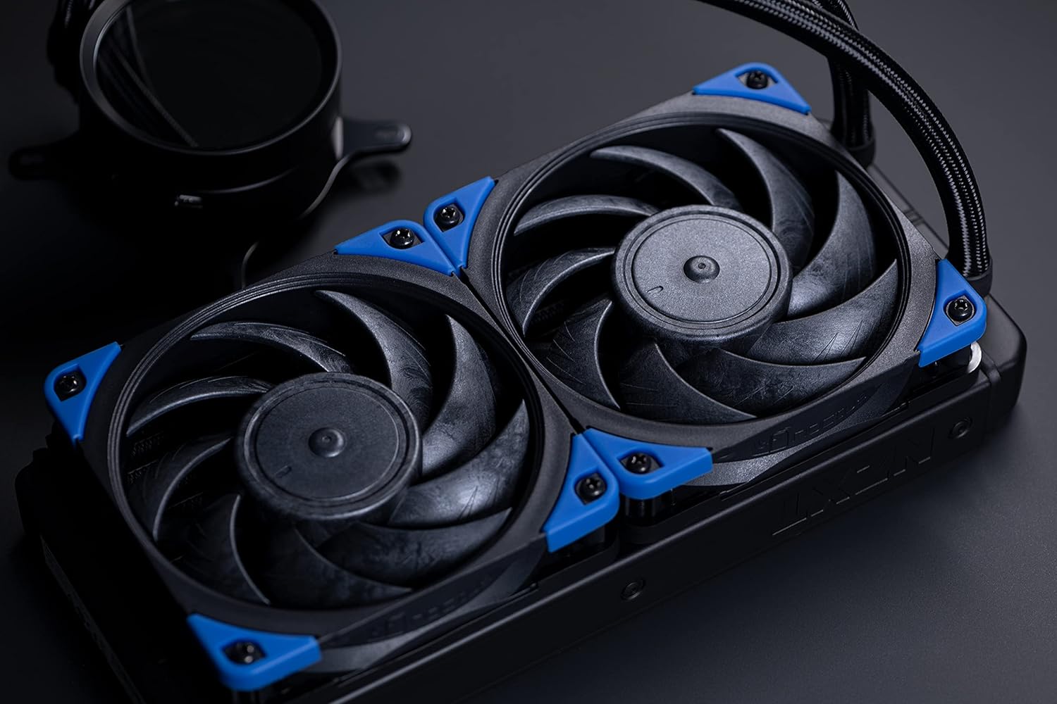 Black 120mm 4-Pin Quiet Fan L53497