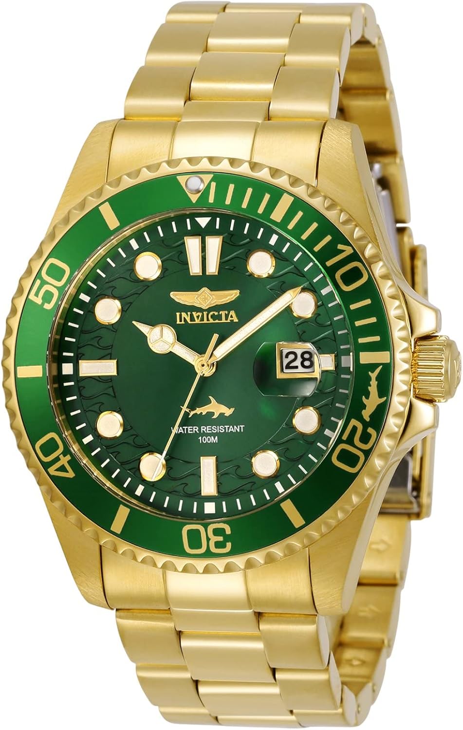 Gold Quartz Watch Y155