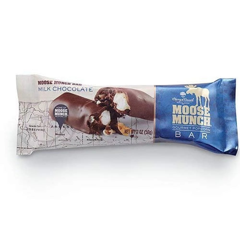 Milk Chocolate Moose Munch 2 Oz Bar 6ct Box I154