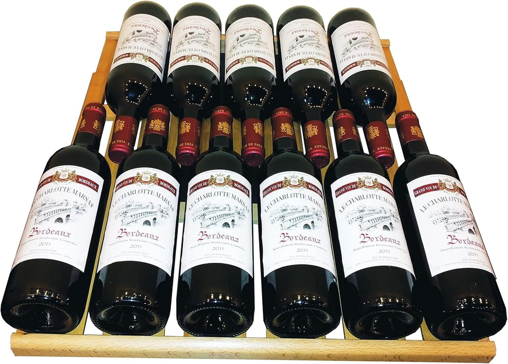 173-Bottle Dual Zone Compressor Wine Fridge Refrigerator S404
