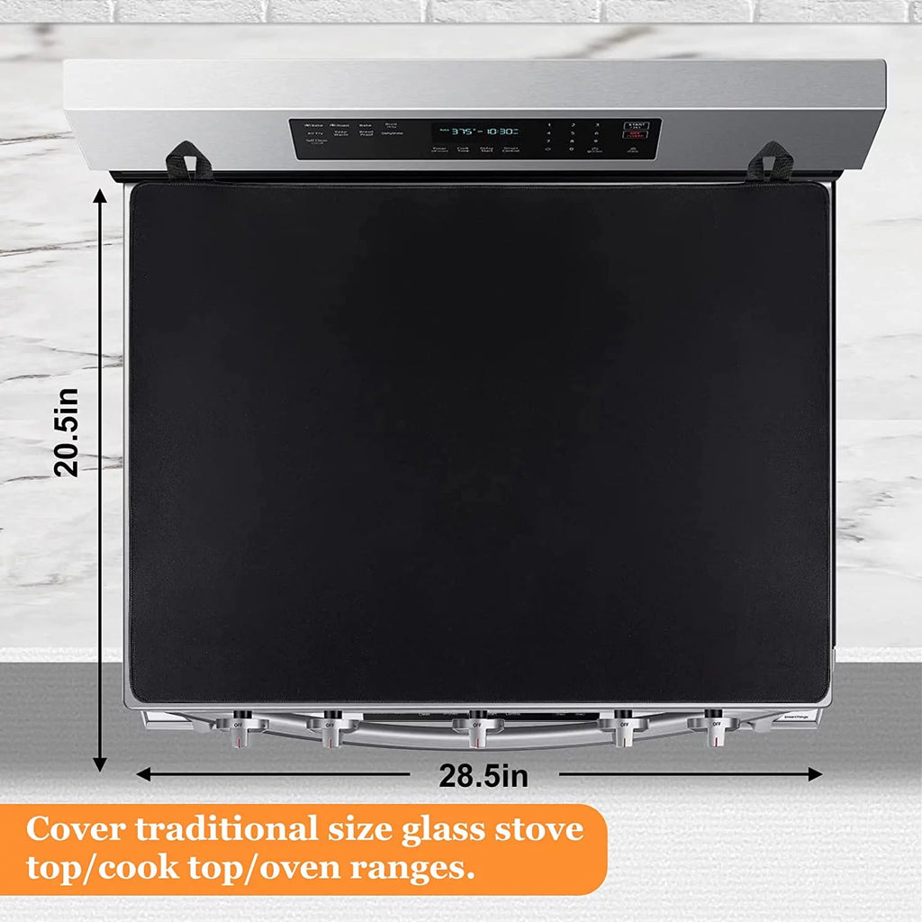 Ceramic Glass Cook Electric Top Protector, 28.5 x 20.5 inch with 2 Hooks D153