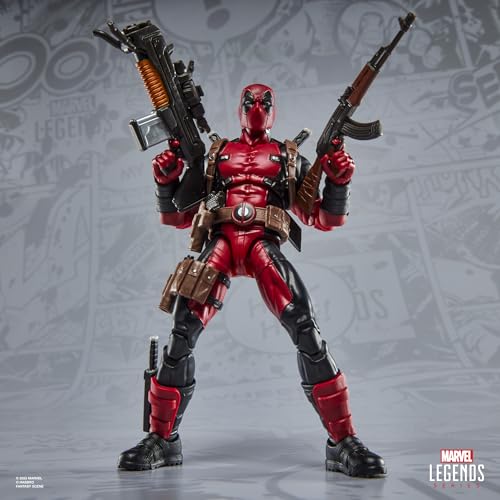 6-Inch Deadpool Action Figure with 24 Accessories W1715